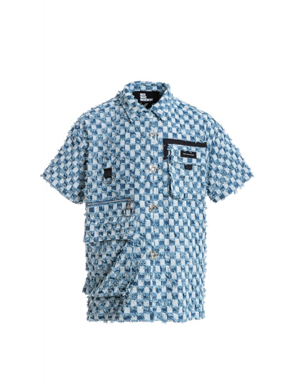 CAMISA VAQUERA DE CUADROS OVERSIZE MWM