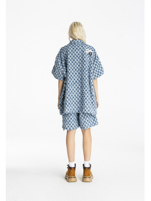 CAMISA VAQUERA DE CUADROS OVERSIZE MWM