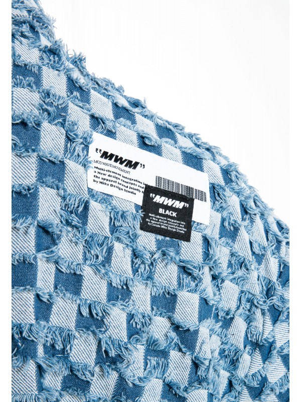 CAMISA VAQUERA DE CUADROS OVERSIZE MWM