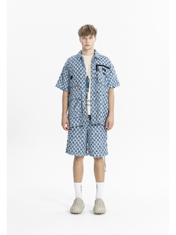 CAMISA VAQUERA DE CUADROS OVERSIZE MWM