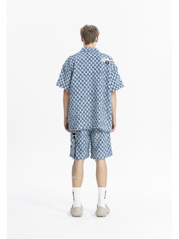 CAMISA VAQUERA DE CUADROS OVERSIZE MWM