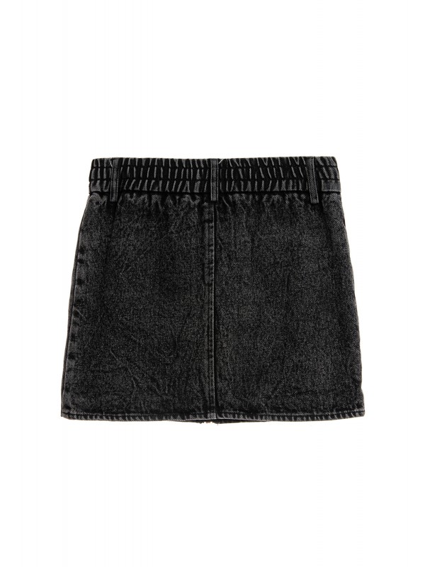 MINI FALDA VAQUERA MWM CON DETALLE DE BOTONES