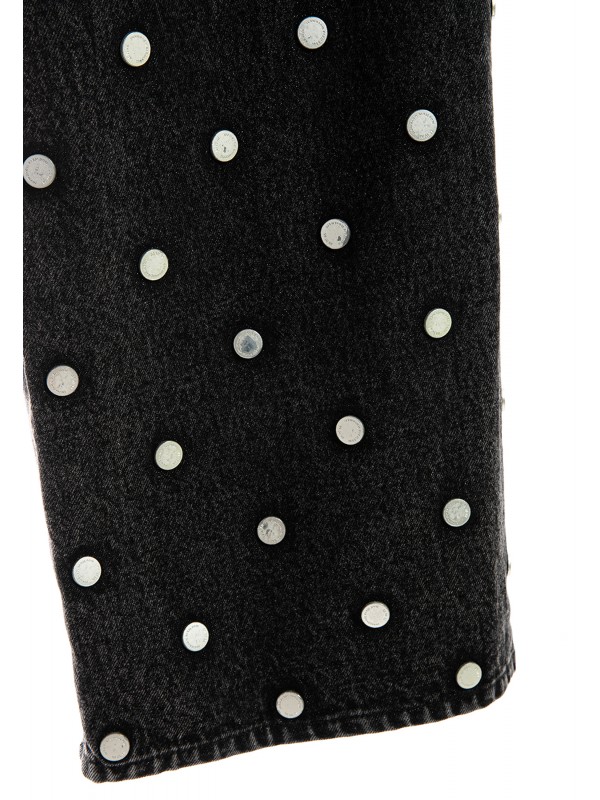 MWM WIDE LEG CARGO DENIM PANTS