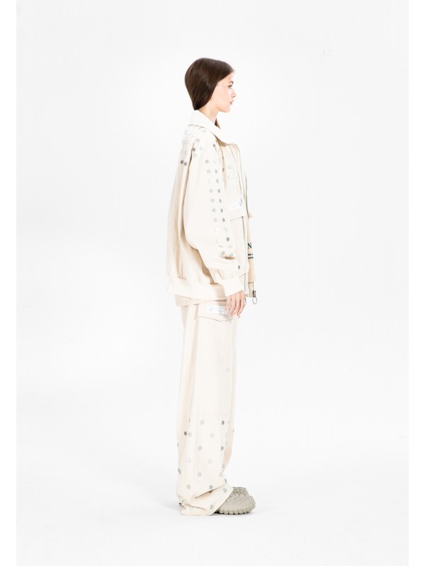 CHAQUETA VAQUERA OVERSIZE MWM CON DETALLE DE BOTONES