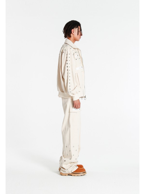 CHAQUETA VAQUERA OVERSIZE MWM CON DETALLE DE BOTONES