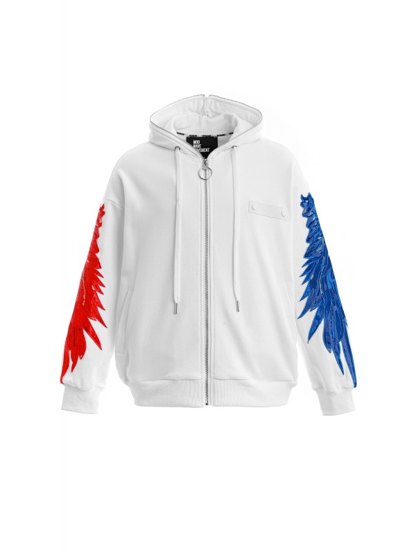 MWM EMBROIDERED WINGS HOODIE