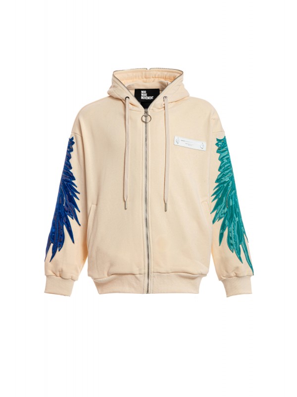 MWM EMBROIDERED WINGS HOODIE