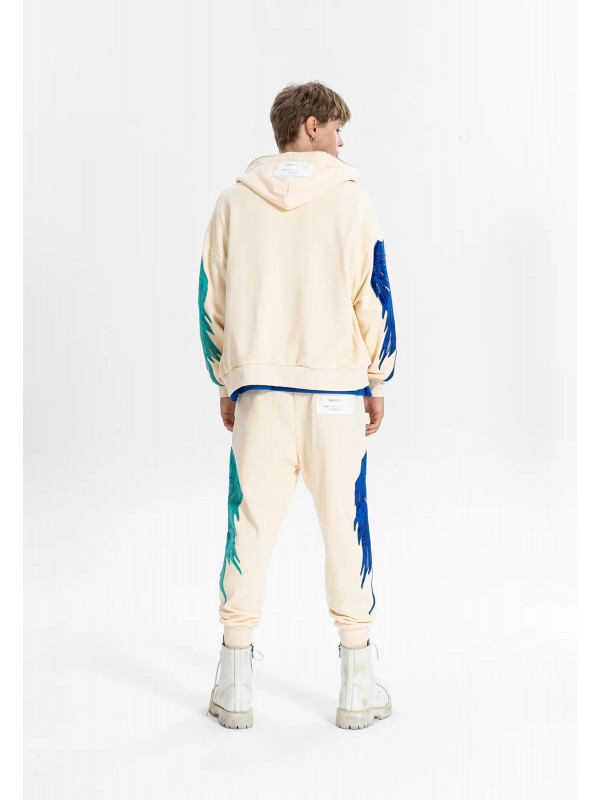 MWM EMBROIDERED WINGS HOODIE