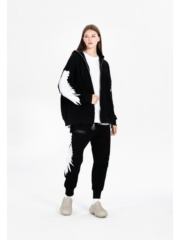 MWM EMBROIDERED WINGS HOODIE