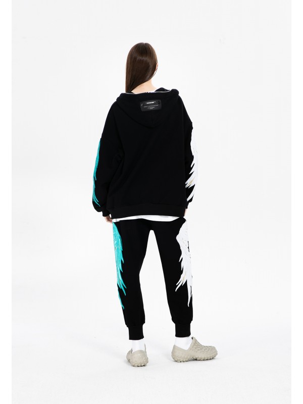 MWM EMBROIDERED WINGS HOODIE