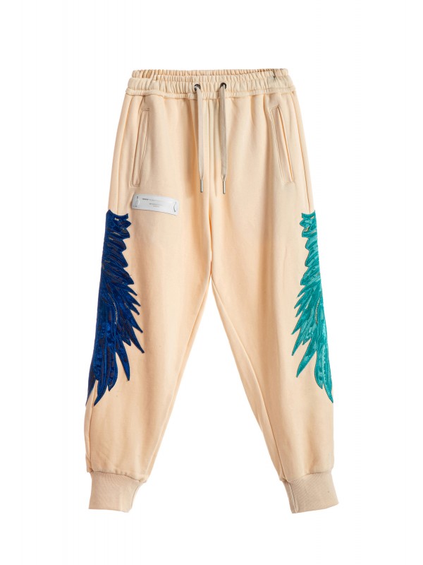 MWM EMBROIDERED WINGS PANTS