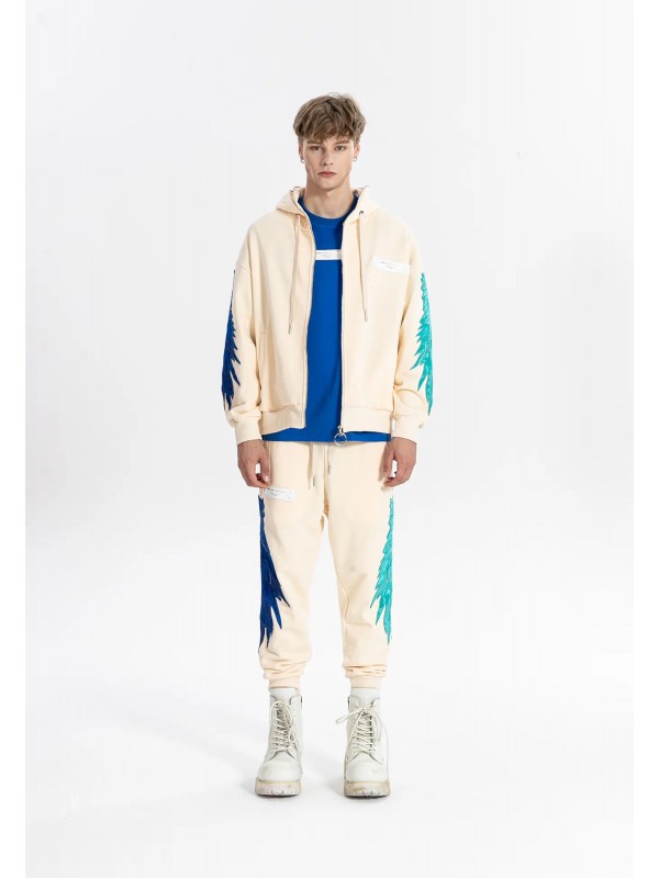 MWM EMBROIDERED WINGS PANTS