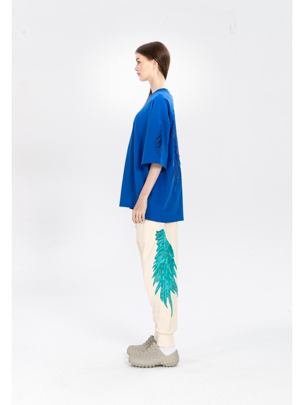 MWM EMBROIDERED WINGS PANTS