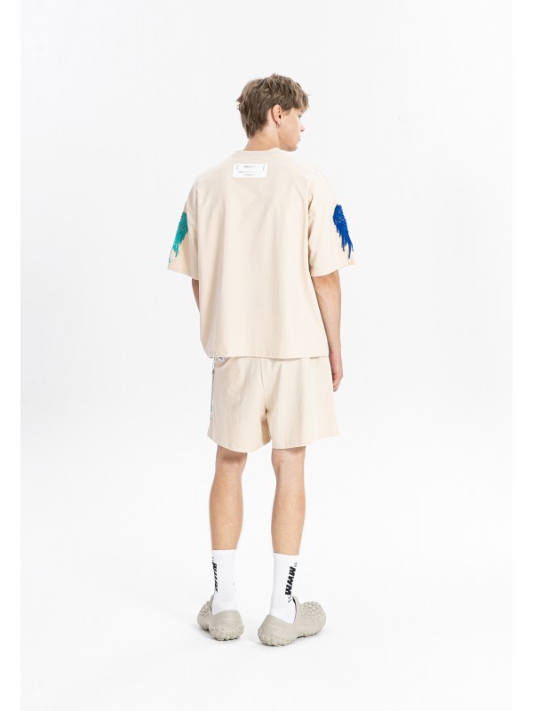 MWM EMBROIDERED WINGS T-SHIRT