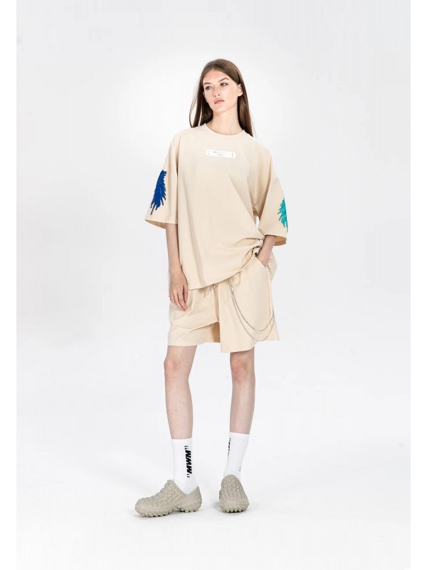 MWM EMBROIDERED WINGS T-SHIRT