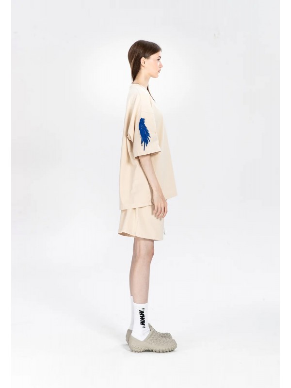 MWM EMBROIDERED WINGS T-SHIRT