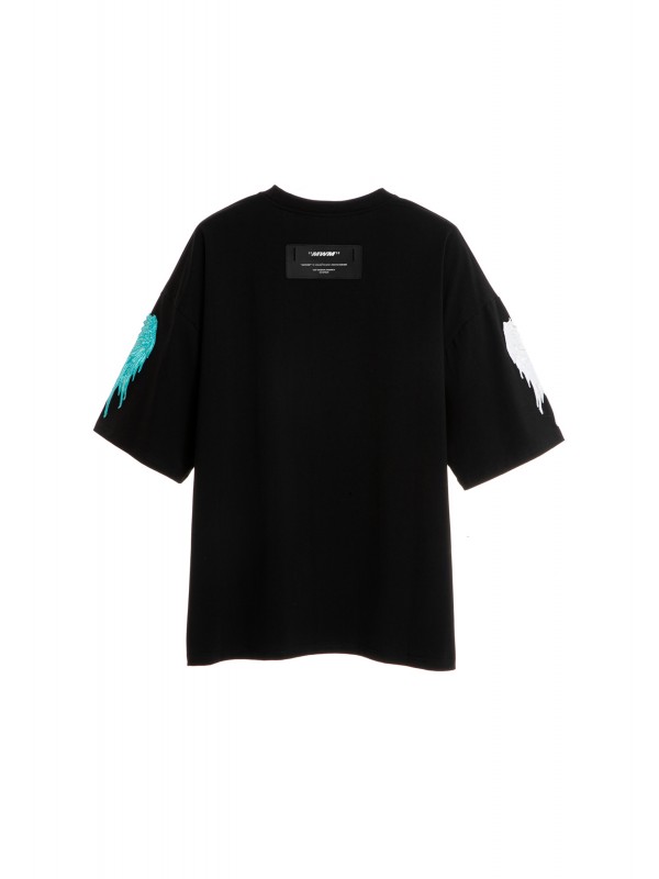 MWM EMBROIDERED WINGS T-SHIRT