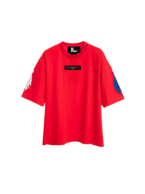 MWM EMBROIDERED WINGS T-SHIRT