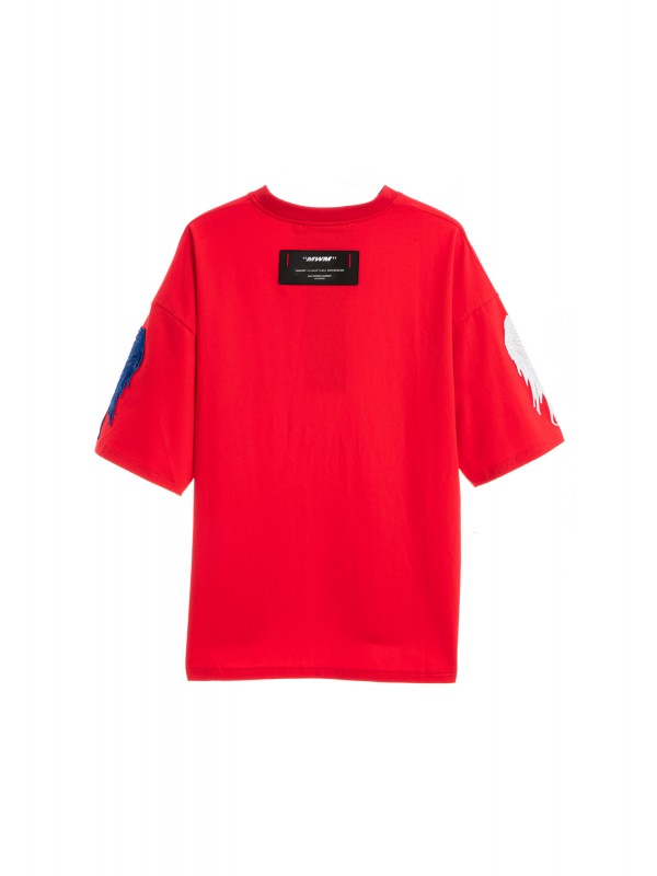 MWM EMBROIDERED WINGS T-SHIRT