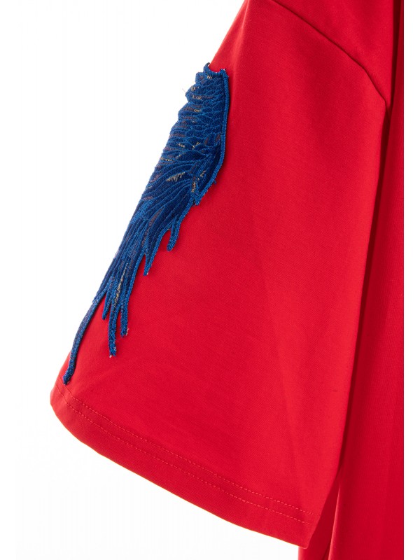 MWM EMBROIDERED WINGS T-SHIRT