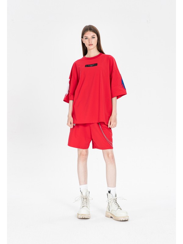 MWM EMBROIDERED WINGS T-SHIRT