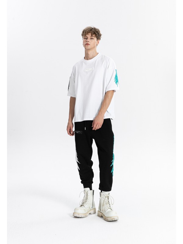 MWM EMBROIDERED WINGS T-SHIRT