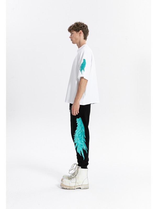 MWM EMBROIDERED WINGS T-SHIRT