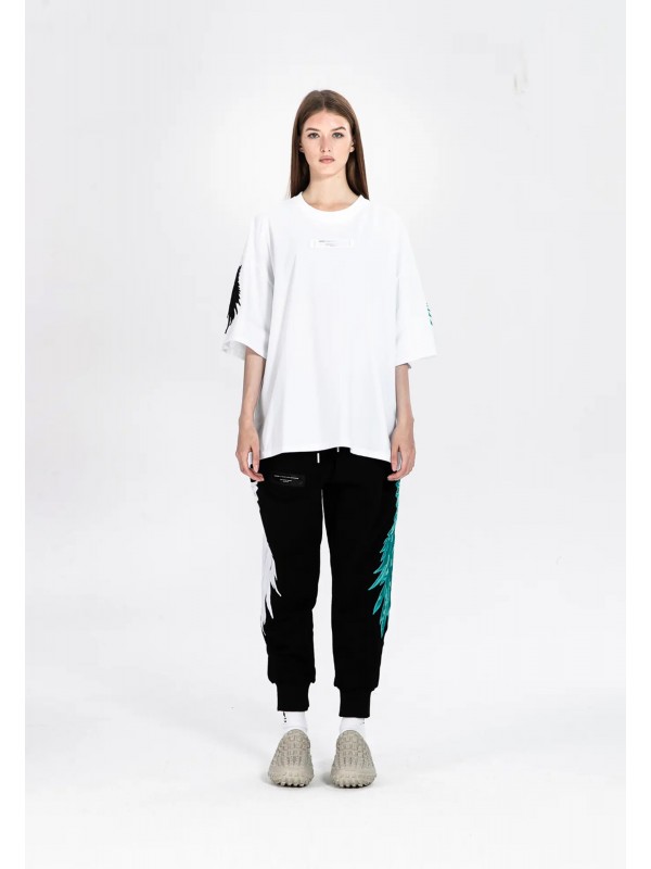 MWM EMBROIDERED WINGS T-SHIRT