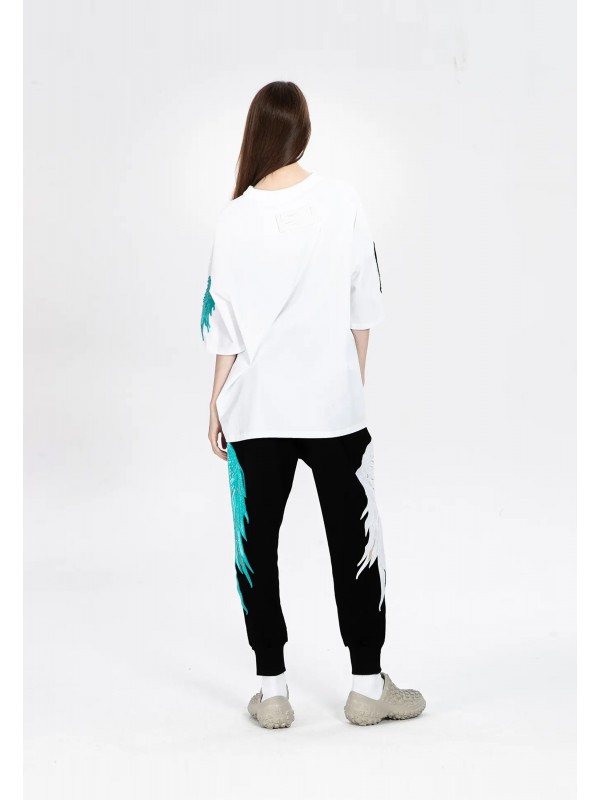 MWM EMBROIDERED WINGS T-SHIRT