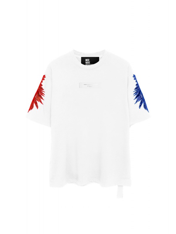 MWM EMBROIDERED WINGS T-SHIRT