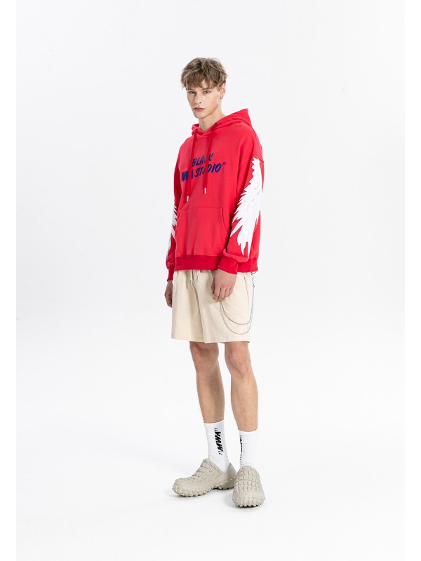 SUDADERA CON CAPUCHA MWM ALAS BORDADAS