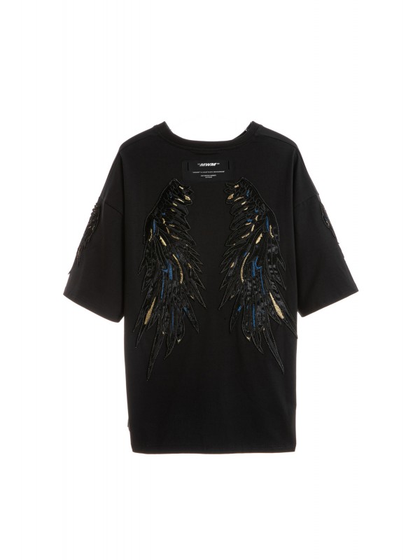 CAMISETA MWM ALAS BORDADAS