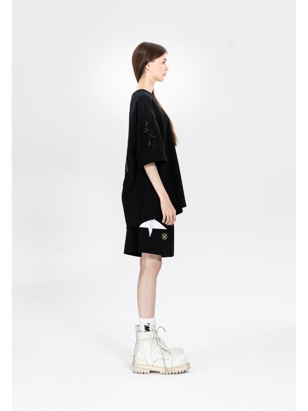 CAMISETA MWM ALAS BORDADAS