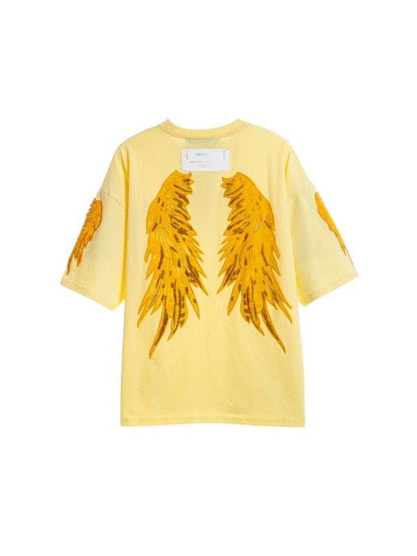 CAMISETA MWM ALAS BORDADAS