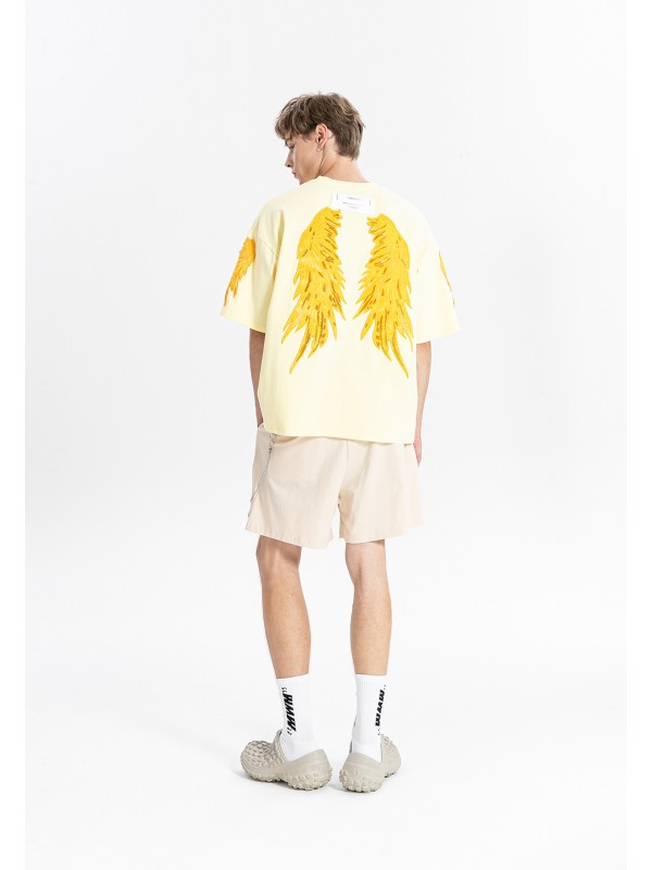 CAMISETA MWM ALAS BORDADAS