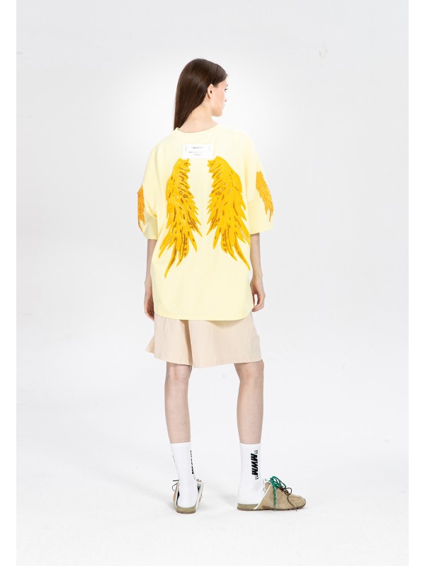 CAMISETA MWM ALAS BORDADAS