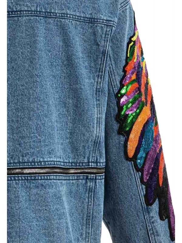 CHAQUETA MWM ALAS DE LENTEJUELAS