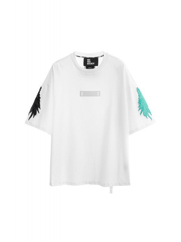 MWM EMBROIDERED WINGS T-SHIRT