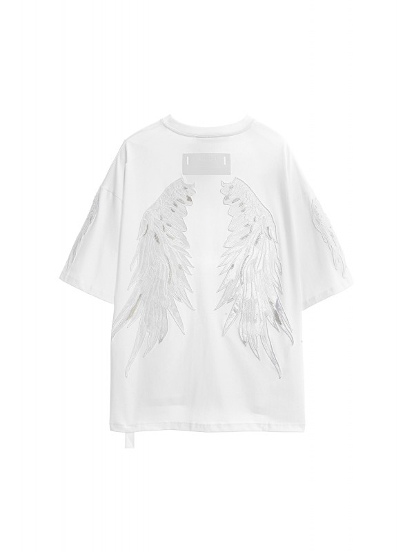 CAMISETA MWM ALAS BORDADAS