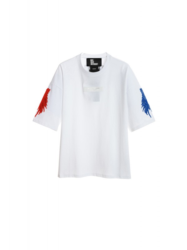 CAMISETA NIÑO MWM ALAS BORDADAS