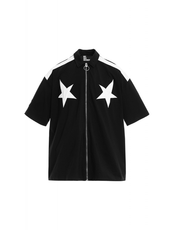 CHAQUETA NIÑO MWM CON ESTRELLAS Y ALAS BORDADAS
