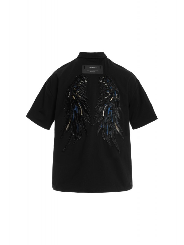 CHAQUETA NIÑO MWM CON ESTRELLAS Y ALAS BORDADAS