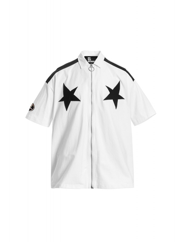 CHAQUETA NIÑO MWM CON ESTRELLAS Y ALAS BORDADAS