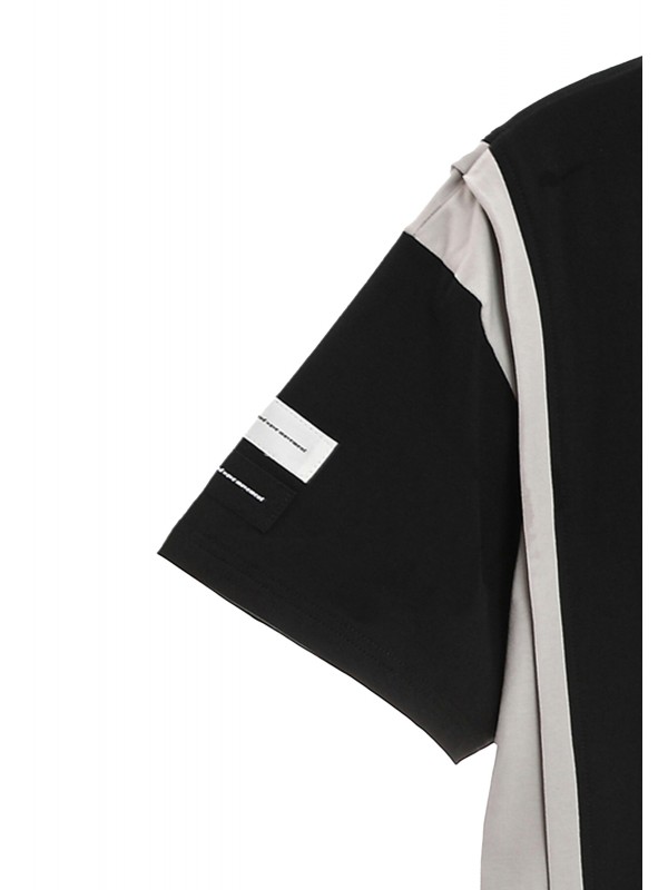 MWM TWO-TONE SIDE DETAIL T-SHIRT