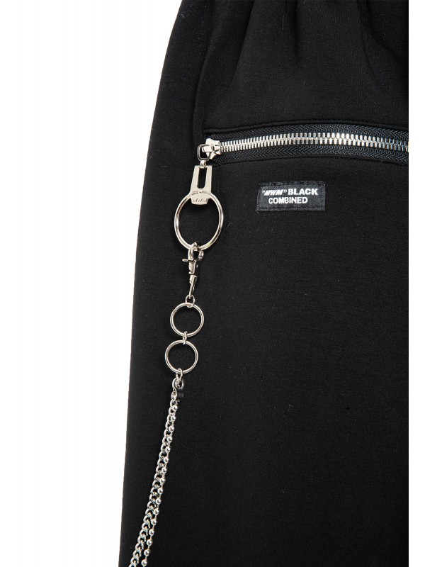 MWM KNIT PANTS WITH CHAIN