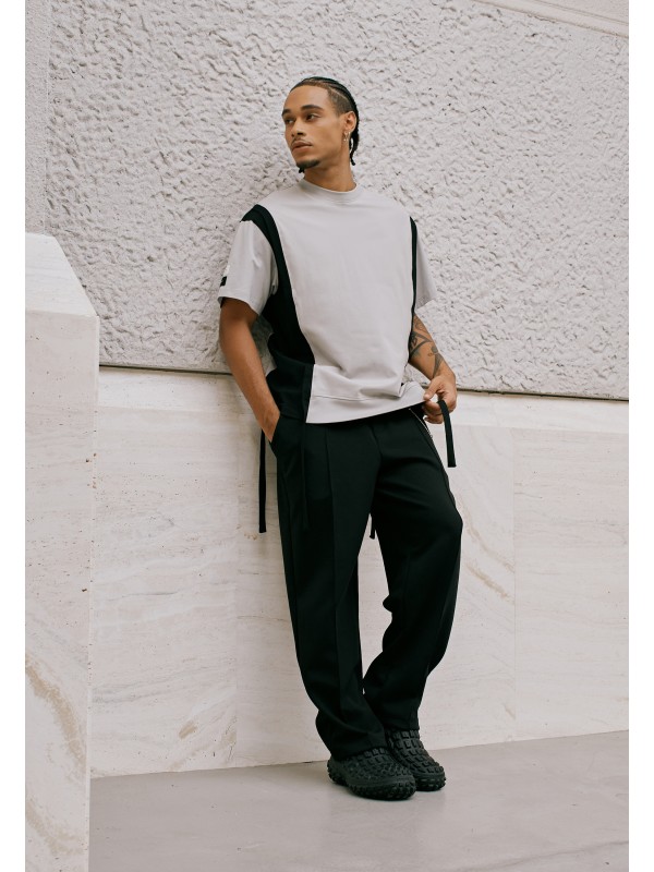 MWM KNIT PANTS WITH CHAIN