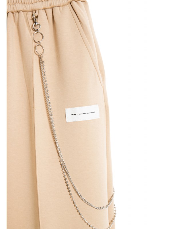 PANTALÓN DE PUNTO MWM CON CADENA