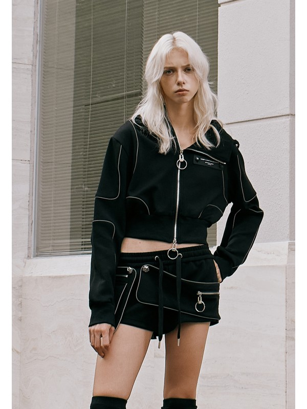 CHAQUETA DEPORTIVA MWM CON DETALLE REFLECTANTE