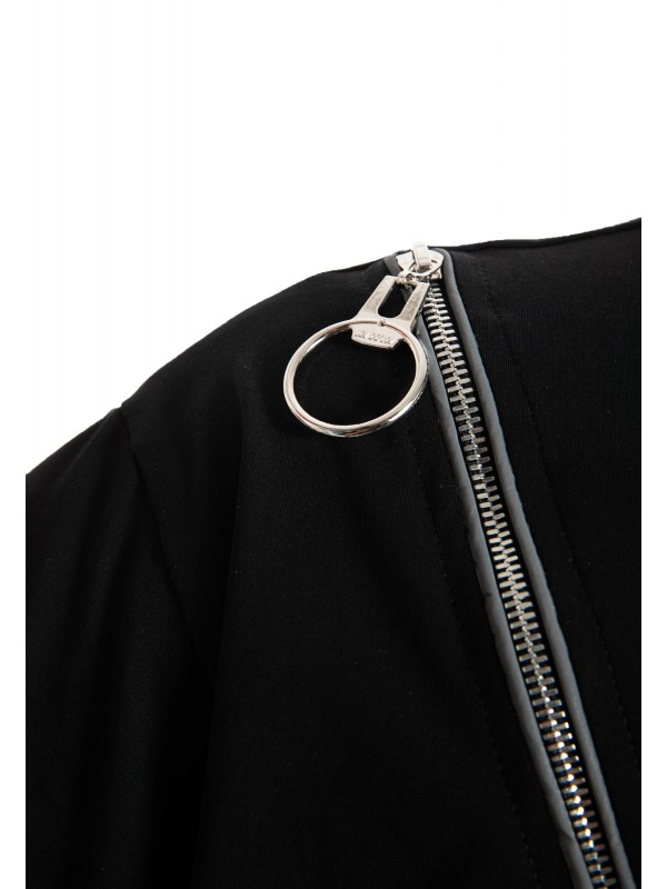 MWM ZIP DETAIL T-SHIRT