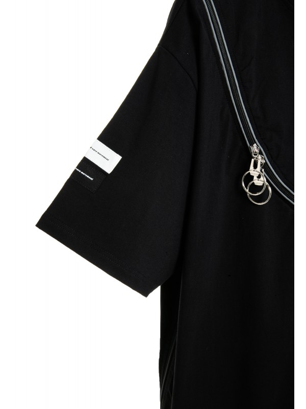 MWM ZIP DETAIL T-SHIRT